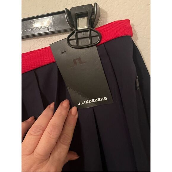 J.LINDEBERG FW22 WOMEN SIERRA PLEAT SKIRT NEW NWT - Picture 6 of 10